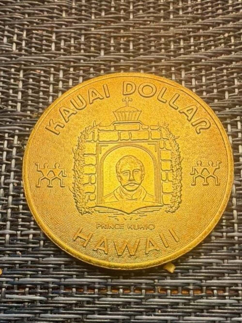Kauai Dollar Hawaii Prince Kuhio Sleeping Giant Chamber Of Commerce Token